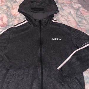 Grey/Black Adidas Jacket‼️‼️